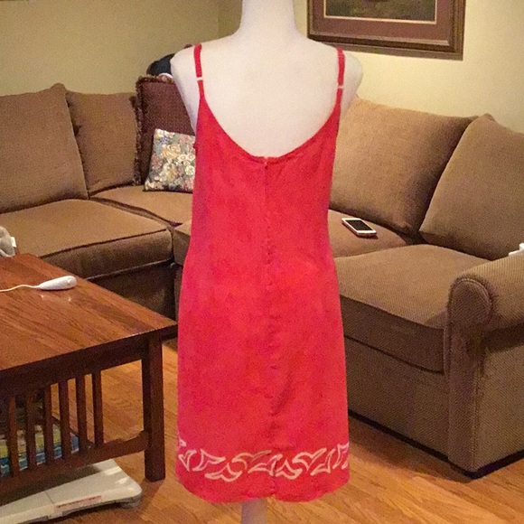 Hot Pink Rayon sundress - Picture 2 of 8